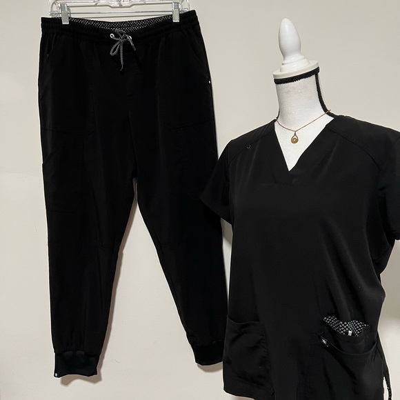 Beyond Scrubs Pants & Jumpsuits Beyond Scrubs Happiness Collection